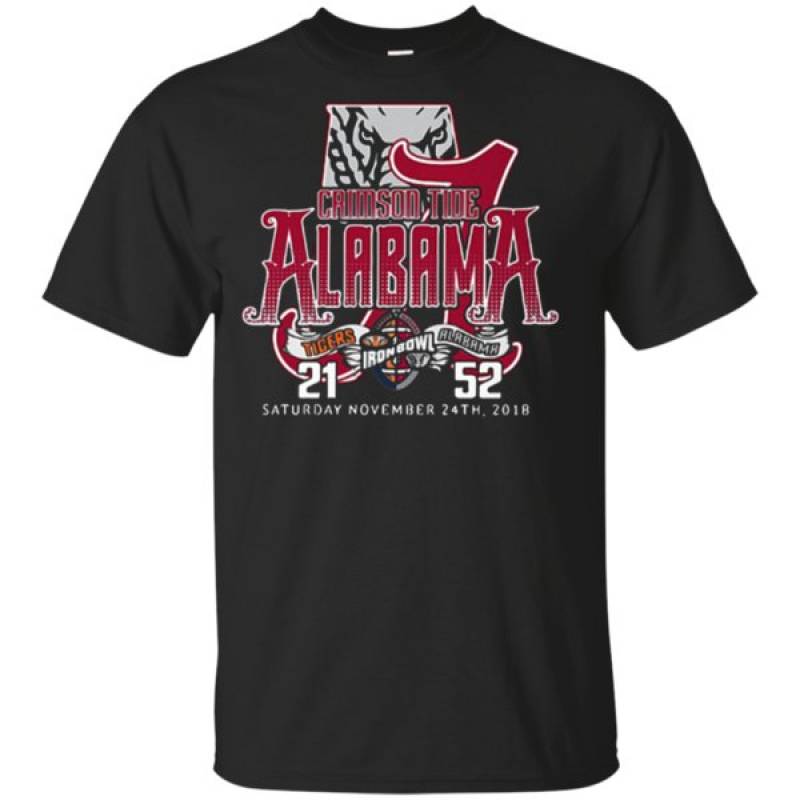 Cover Your Body With Amazing Crimson Tide Alabama A Tigers Iron Bowl Shirt G200b Gildan Youth Ultra Cotton T-shirt