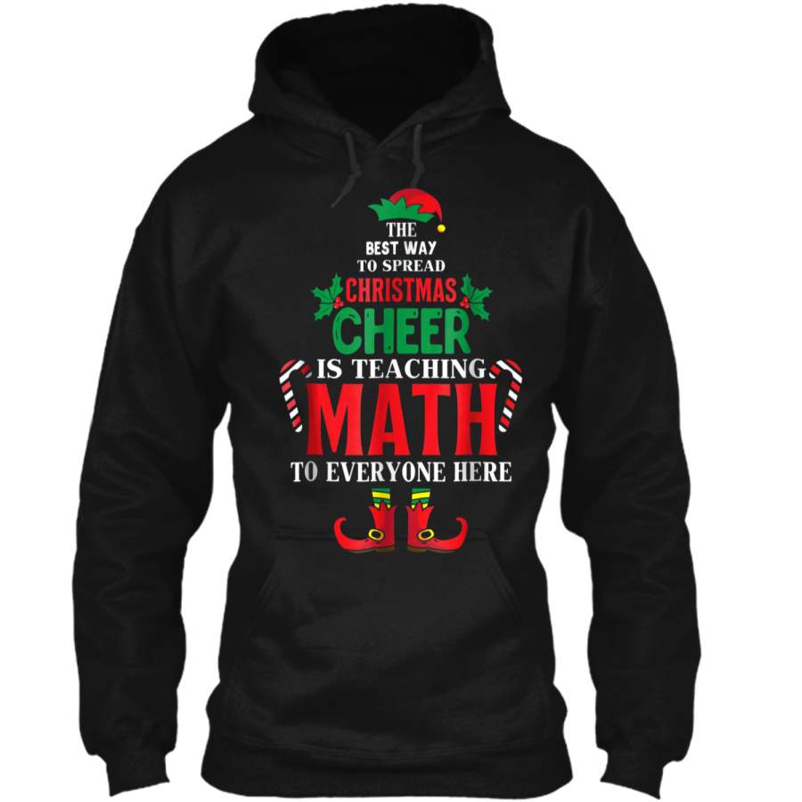 Christmas Cheer Is Teaching Math To Everyone Here Elf Pullover Hoodie Christmas Gift Ideas