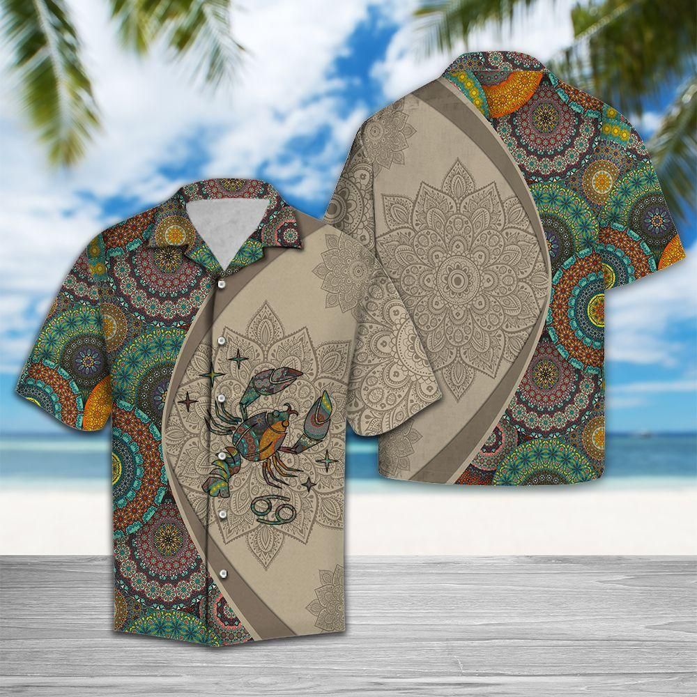 Amazing Cancer Horoscope Aloha Hawaiian Shirt Colorful Short Sleeve Summer Beach Casual Shirt For Men And Women