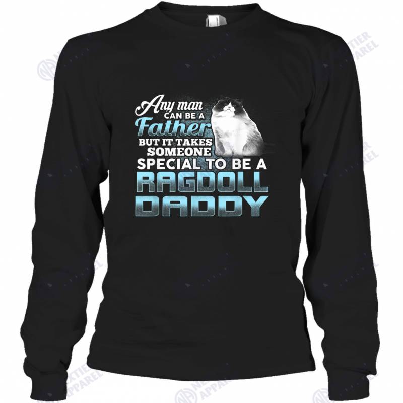 Ragdoll Daddy Father’s Day Cat Kitten Lover Dad Gift Long Sleeve T-Shirt