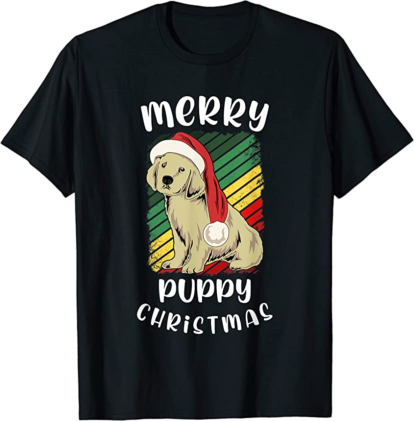 Ugly Christmas Sweater Graphic Design For Dog Puppy Lovers T-Shirt