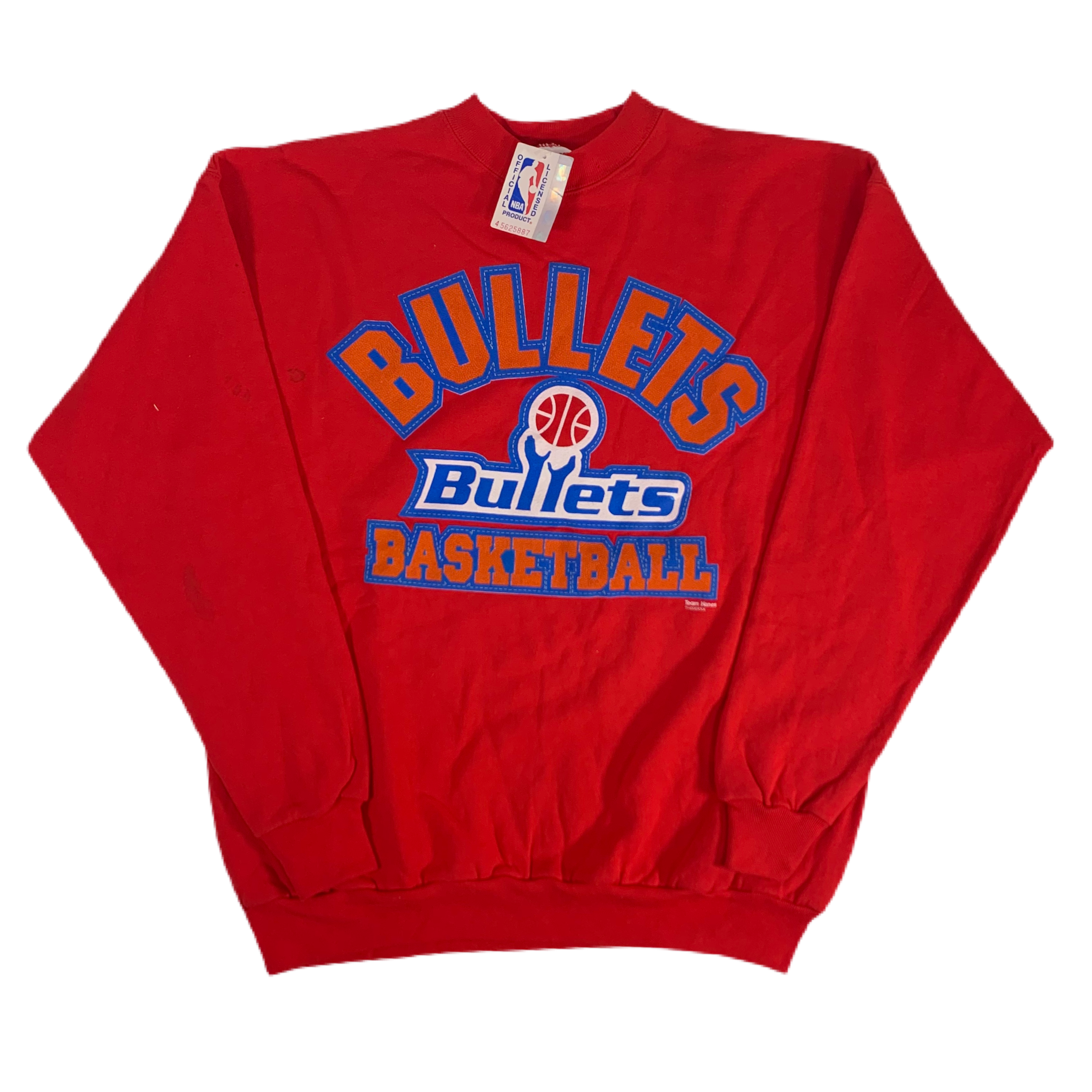 Vintage Washington Bullets “Basketball” Crewneck Sweatshirt