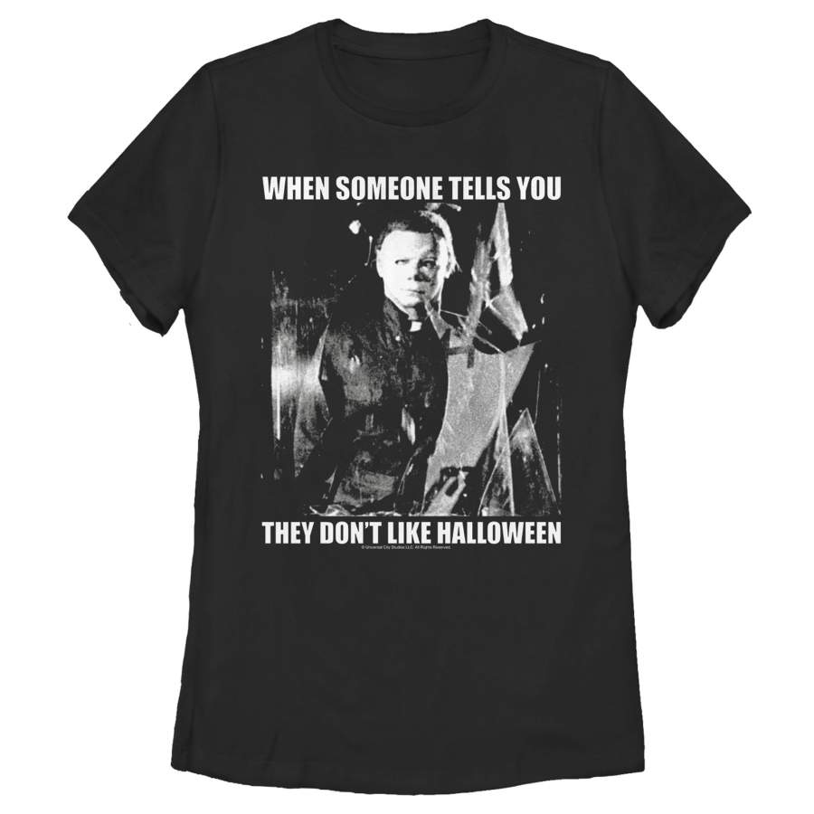 Halloween Women’s II Michael Myers Love It or Else  T Shirt