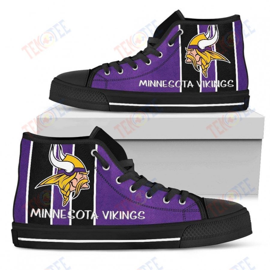 Mens Womens Minnesota Vikings High Top Shoes Steaky Trending Fashion Sporty Shoes For Men Custom Shoes TMT505