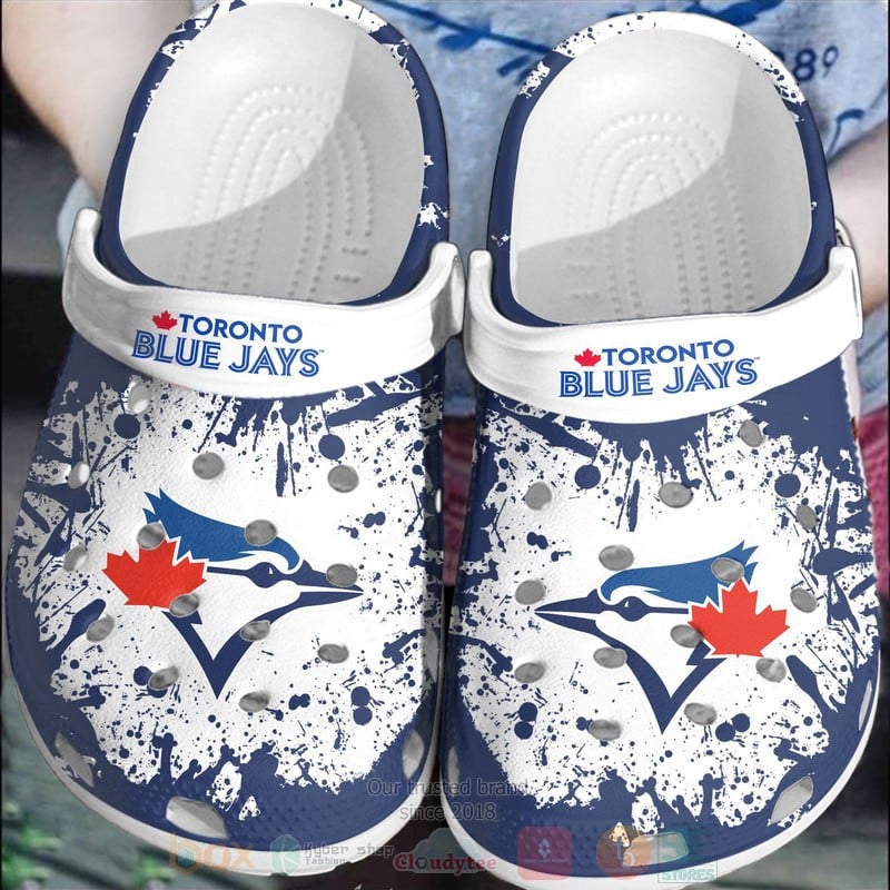 Toronto Blue Jays Crocs Crocband Shoes