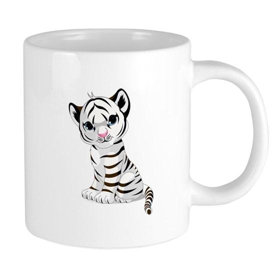 Baby White Tiger Mug