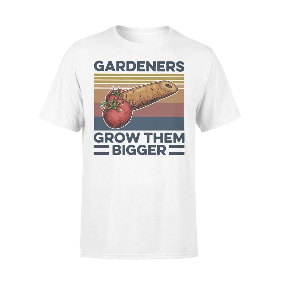 Gardeners Grow Them Bigger Vintage T-shirt