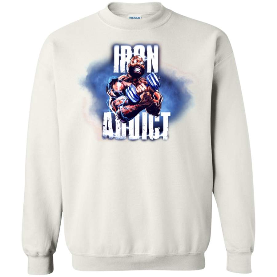 C T Fletcher Iron addict Pullover Sweatshirt