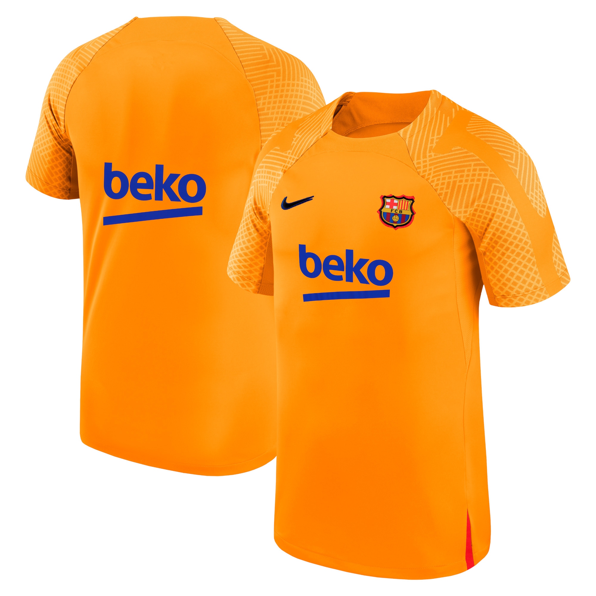 Barcelona 2021/22 Strike Jersey – Orange