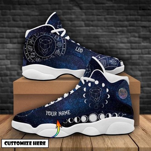 Leo Zodiac Air JD13 Personalized Sneakers Tennis Shoes Idea Gift