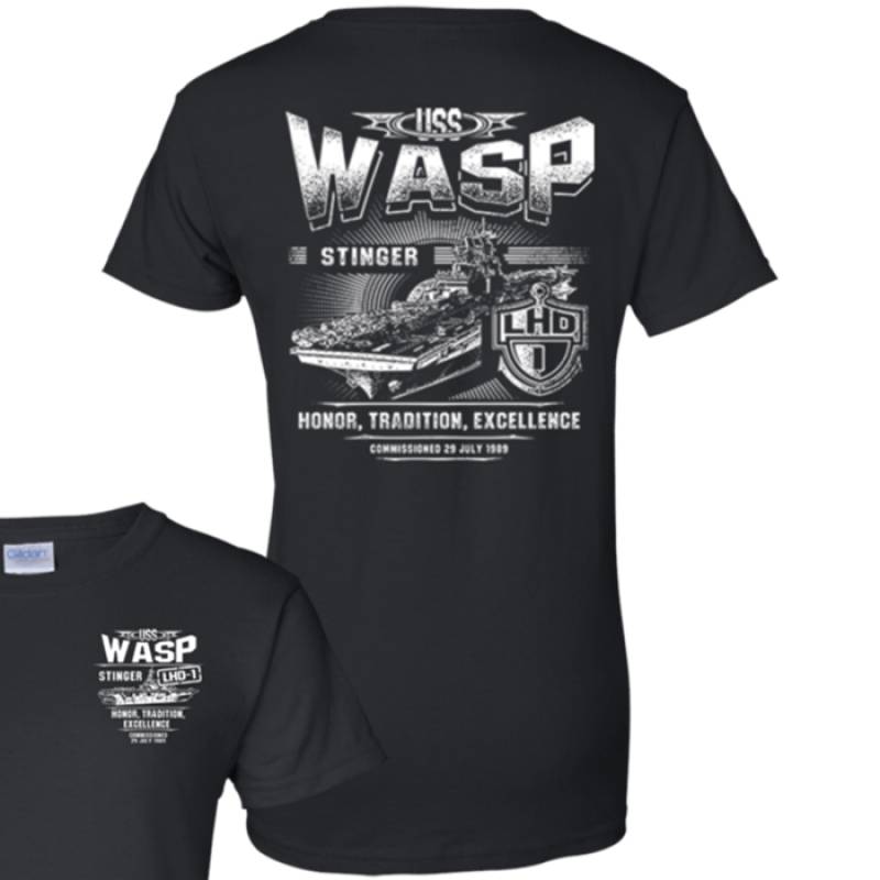 USS WASP LHD 1  Ladies’ T-Shirt