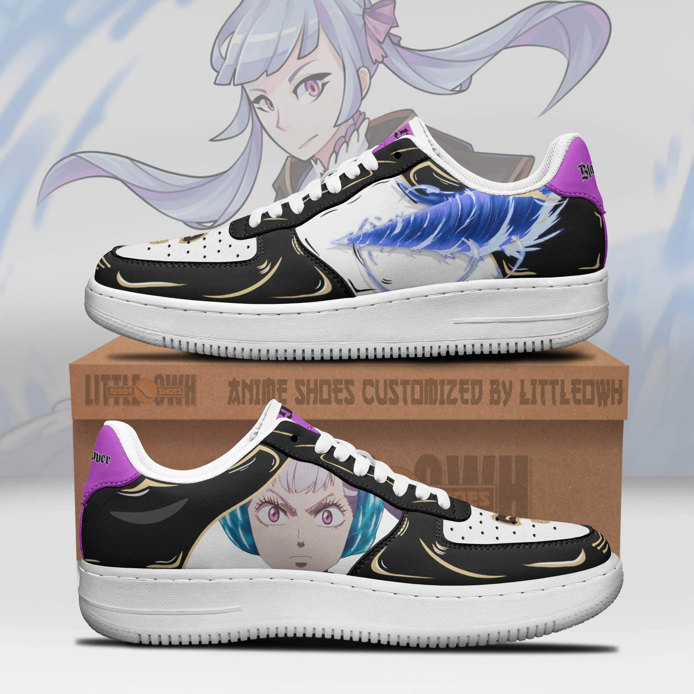 Noelle Silva Air Sneakers Custom Black Clover Anime Shoes