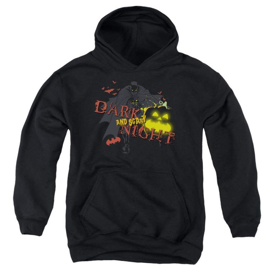 Batman – Dark And Scary Night Youth Pull Over Hoodie