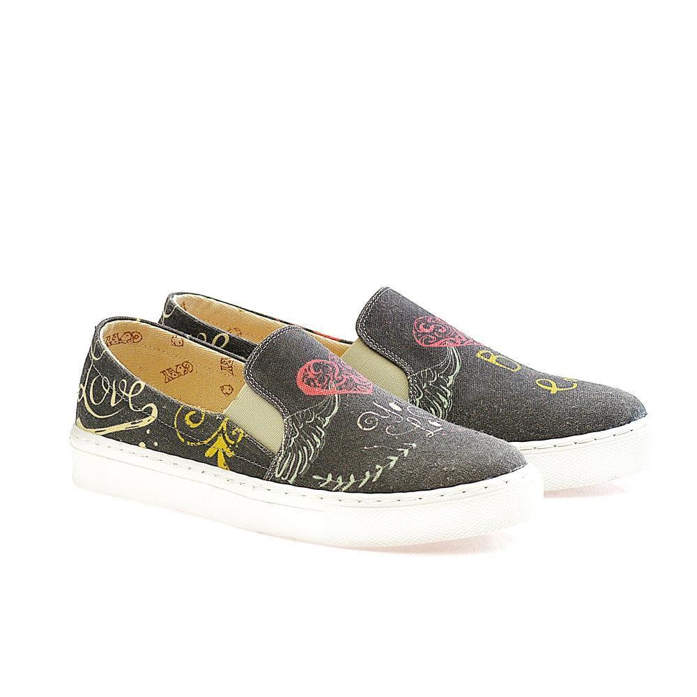 Be In Love Slip On Sneakers Shoes Vn4401 – No Exchange Or Return