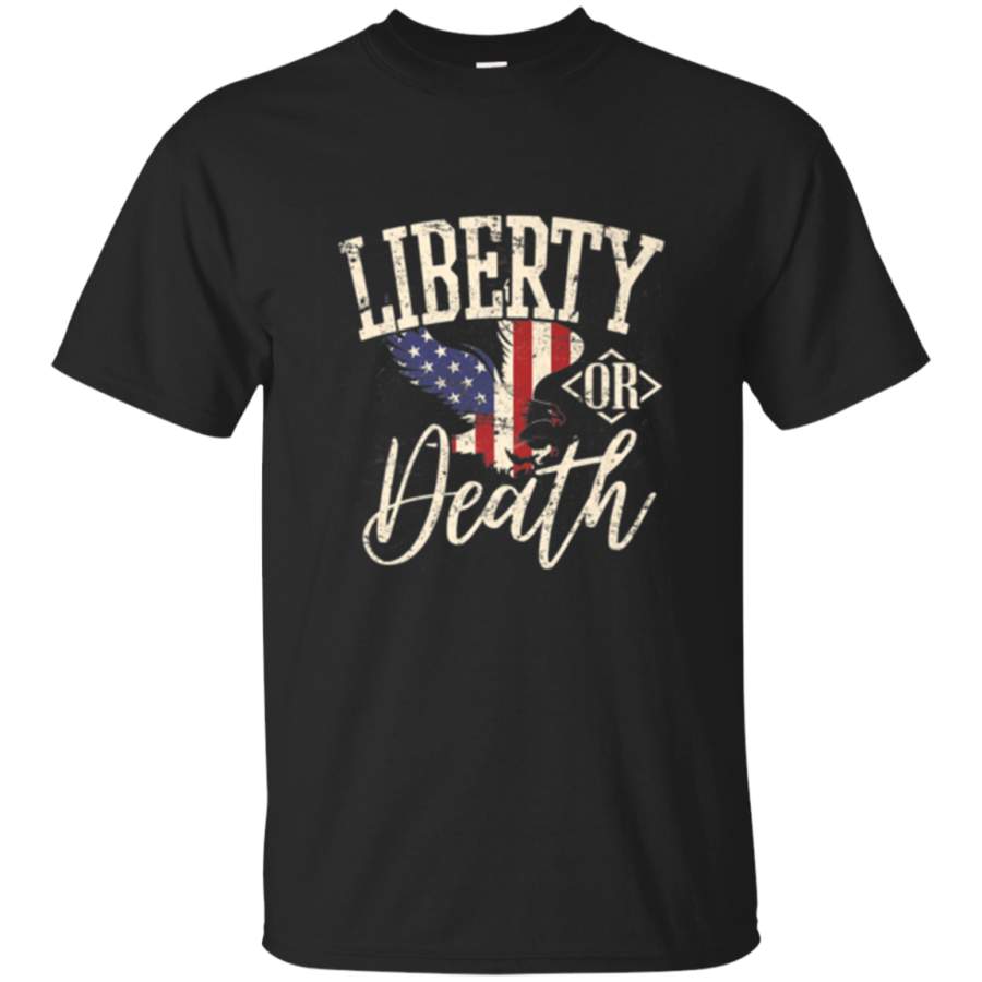 AGR 4th Of July Patriotic Freedom Usa Flag Eagle T Shirt