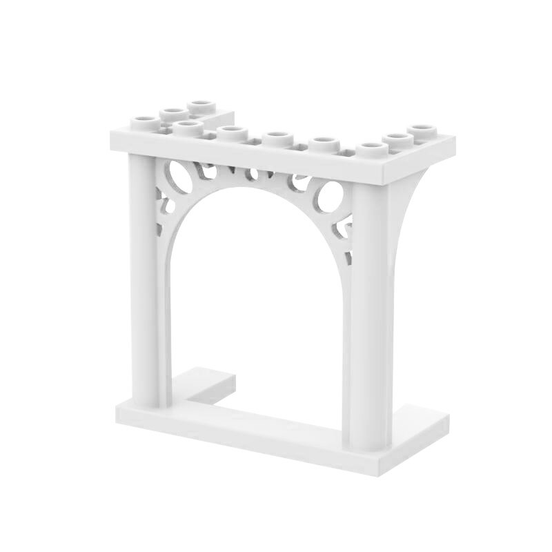 Building Blocks Technical parts Basic 6x3x5 carved door 19063 1 PCS MOC Compatible With brands toys for children 30613 alx