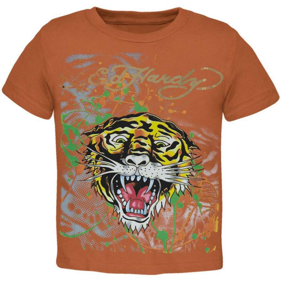 Ed Hardy – Golden Tiger Juvy T-Shirt