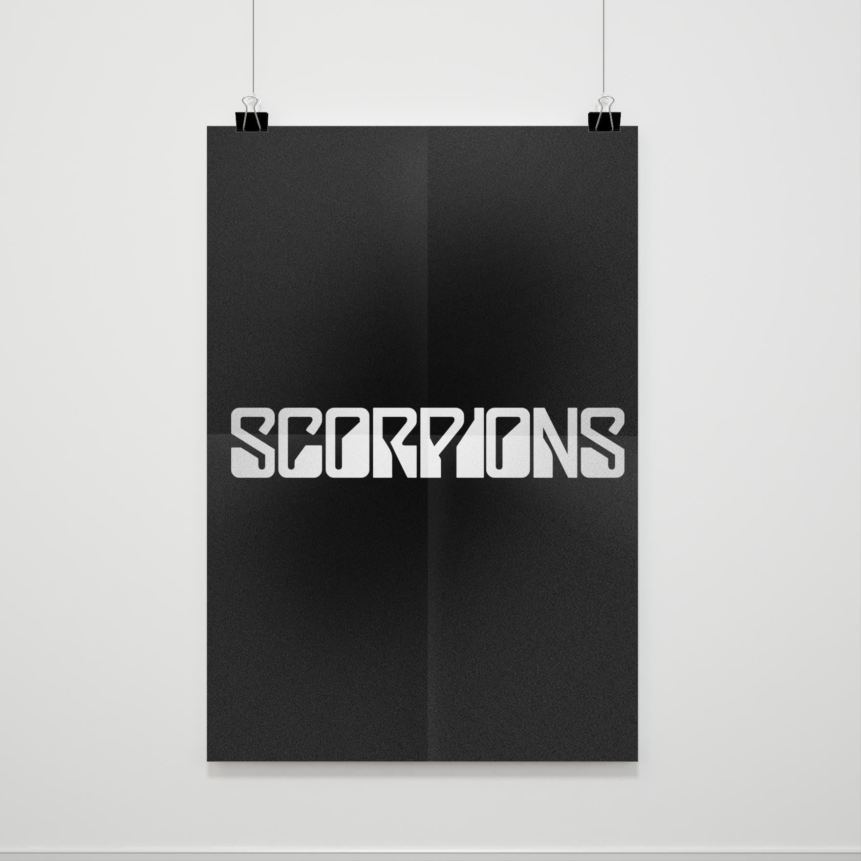 Scorpions Band Logo Poster