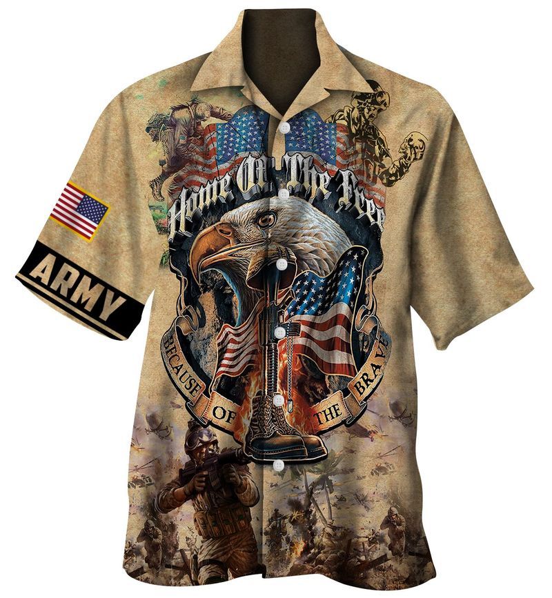 Army Veteran Hawaiian Shirt | Unisex | Adult | Hw2195