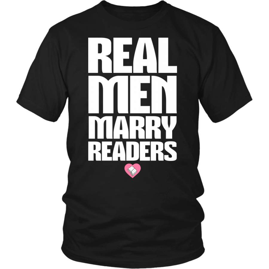 Real Men Marry Readers Shirt