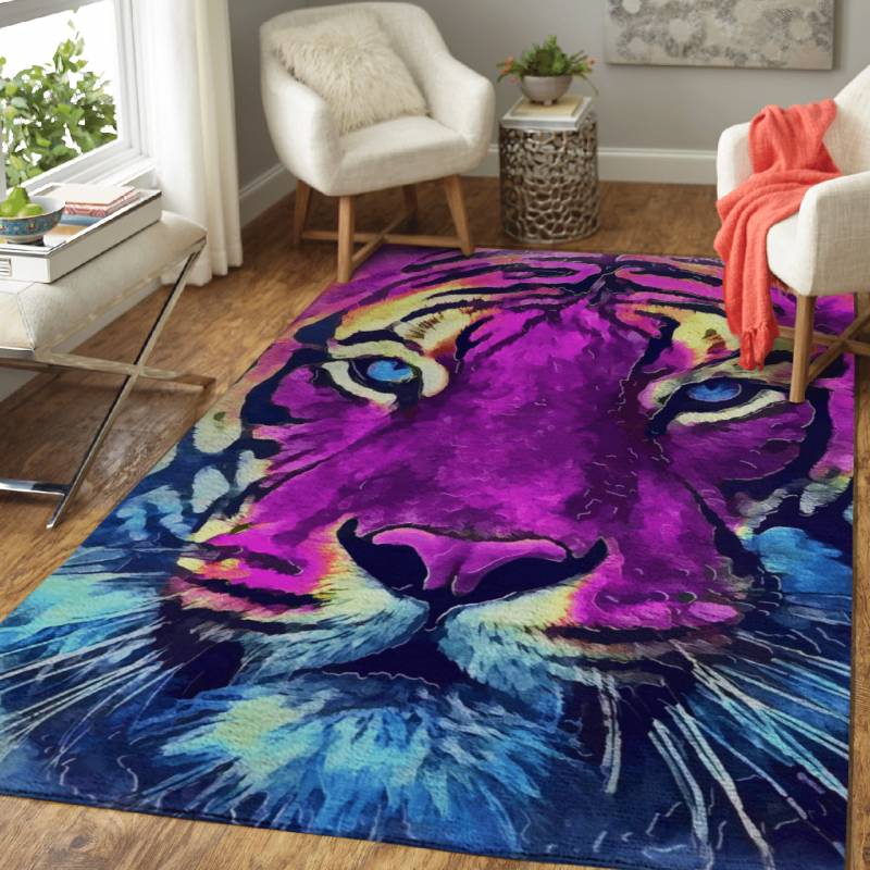 Tiger spirit – Animals Area Rug Carpet