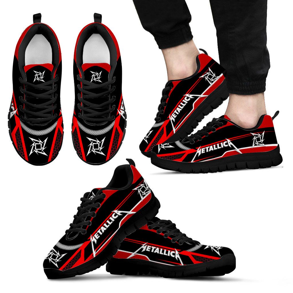 3D Printed Metallica Ttt-Nh Sneaker For Men & Women Ver 1 (Red)