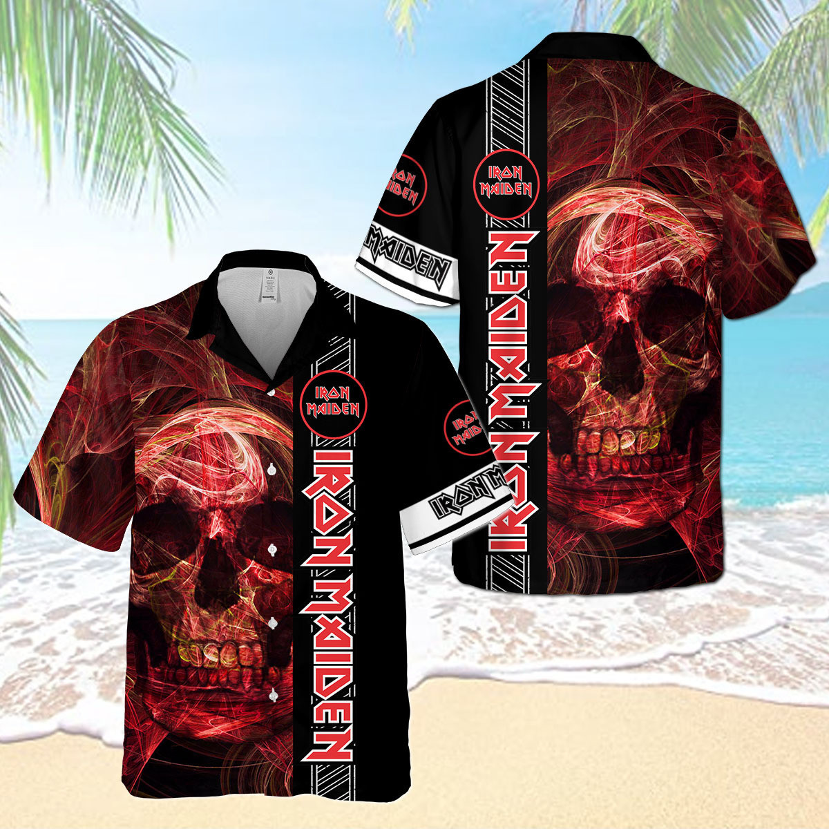 Imd Skull Hawaii Shirt Ha110558