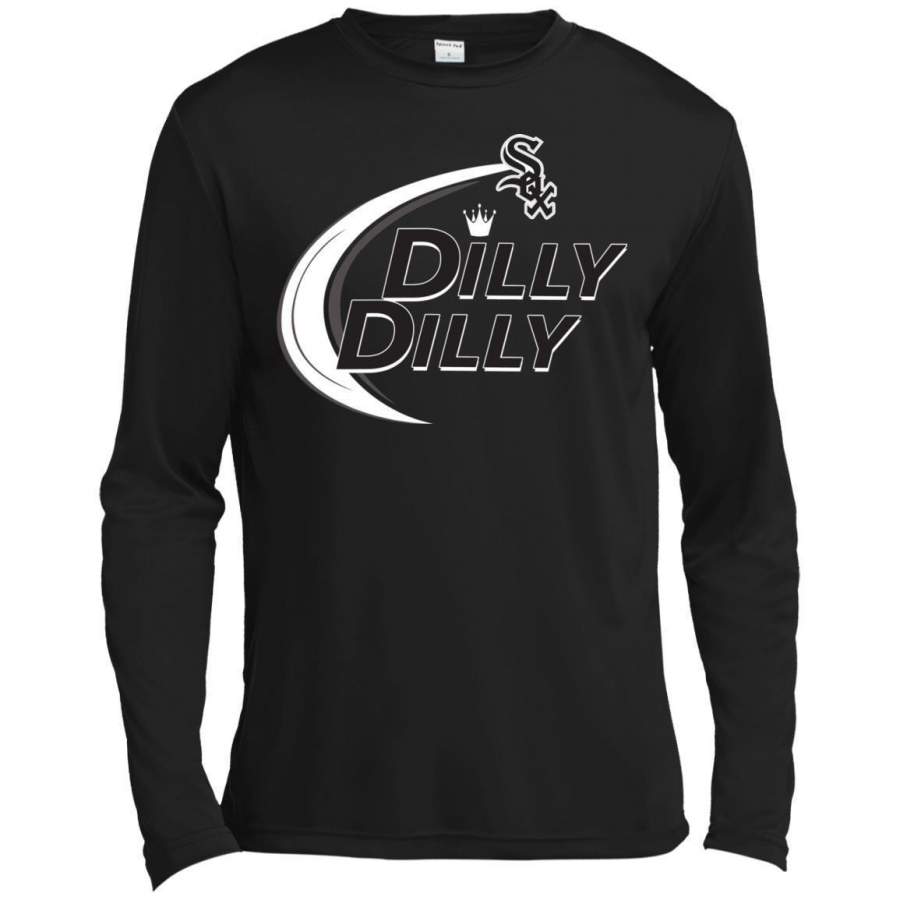 AGR Dilly Dilly White Sox Sport Premium Long Sleeve T-shirt