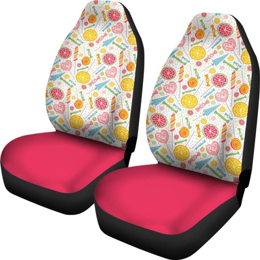 Cute Candy Universal Fit Car Seat Covers