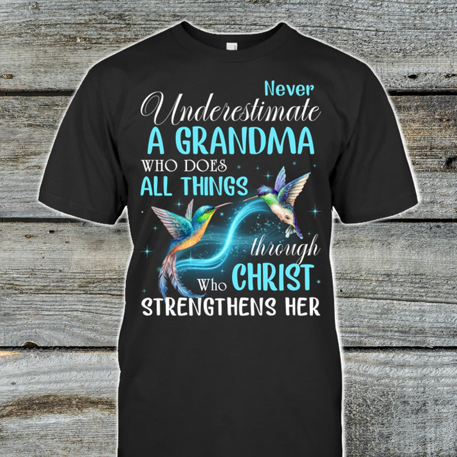 Never Underestimate A Grandma Who Does All Things, Grandma Shirt, Happy Mother’S Day