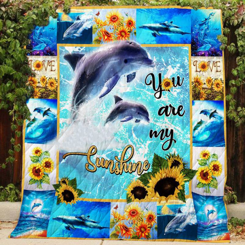 Dolphin Love But Can’t Touch Quilt BT261159