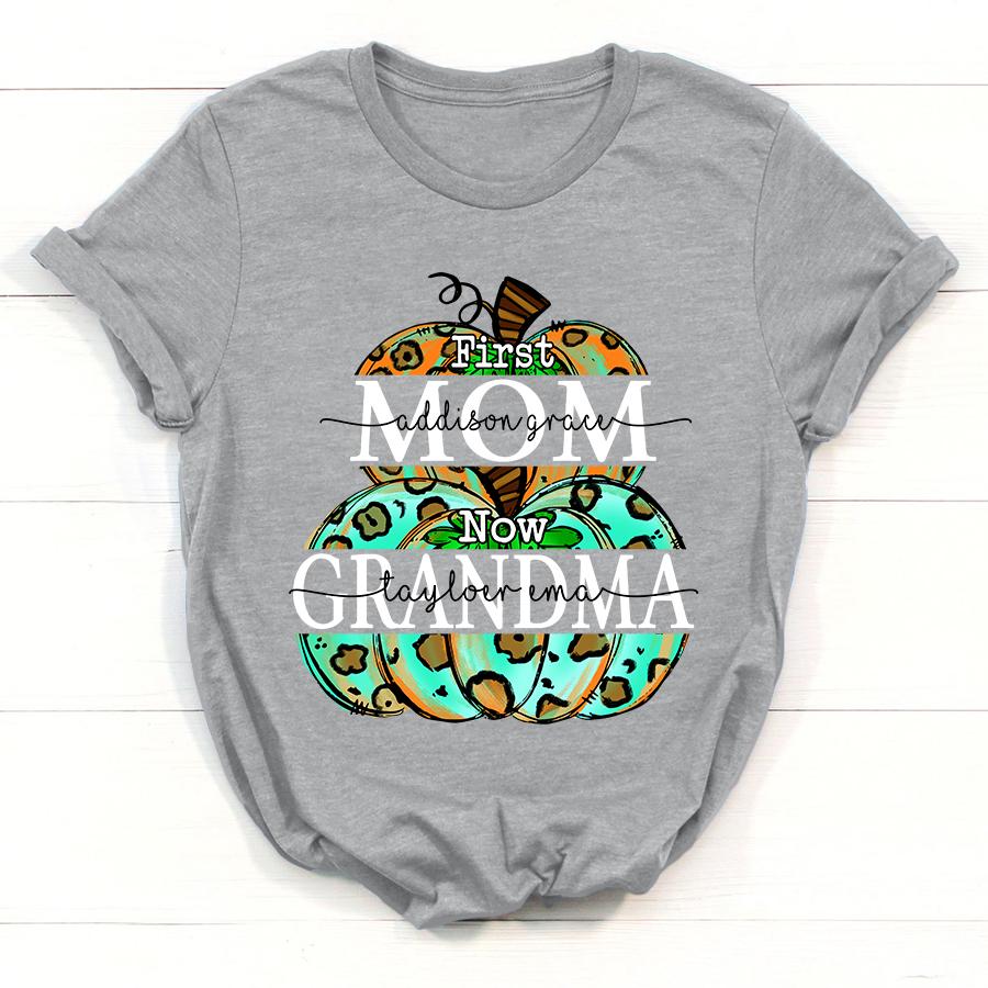 Lovelypod – Pumpkin First Mom Now Grandma Shirt