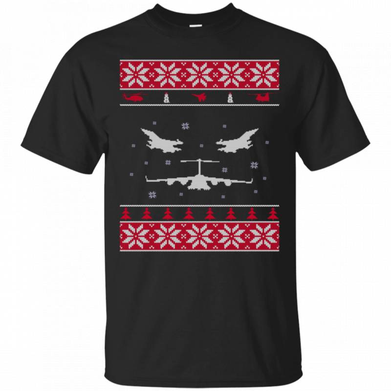 Air Force Ugly Christmas T-shirt