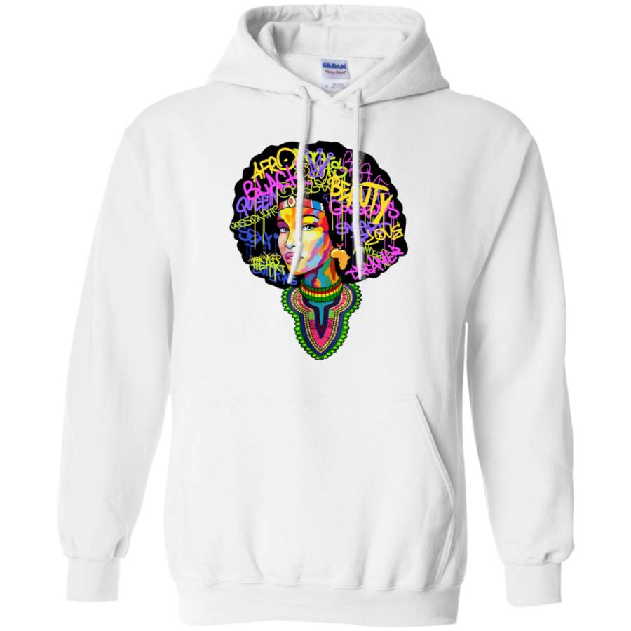 Dashiki Melanin Afro Pullover Hoodie