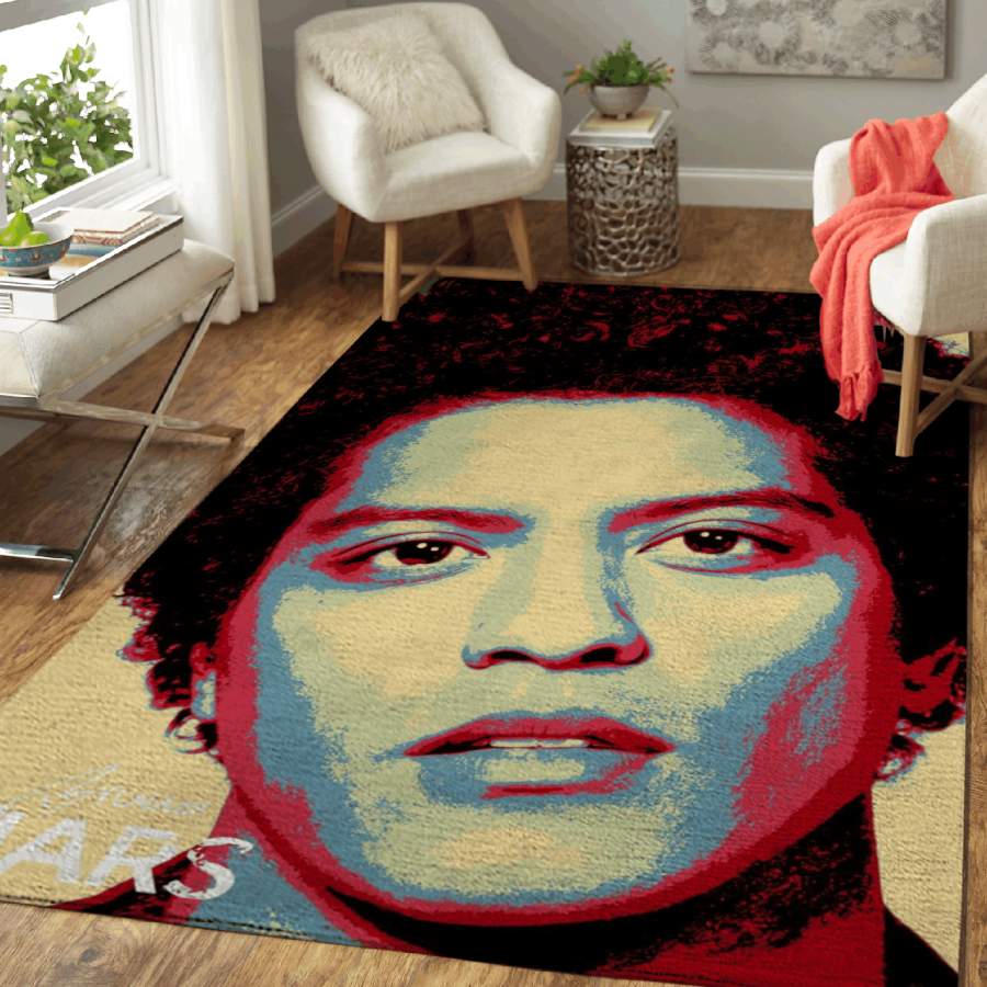 Bruno Mars – Marry You Pop Art Area Rug