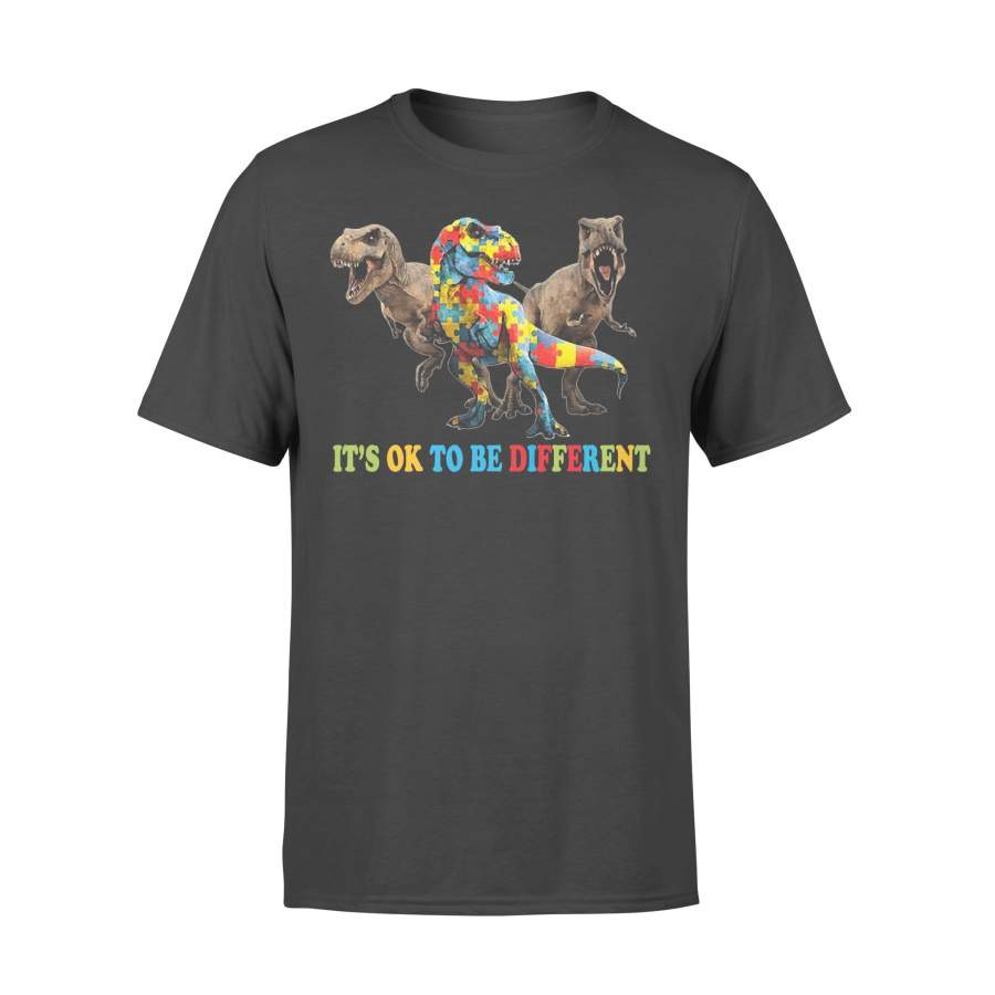 Dinosaur Autism It’s Ok To Be Different T-shirt