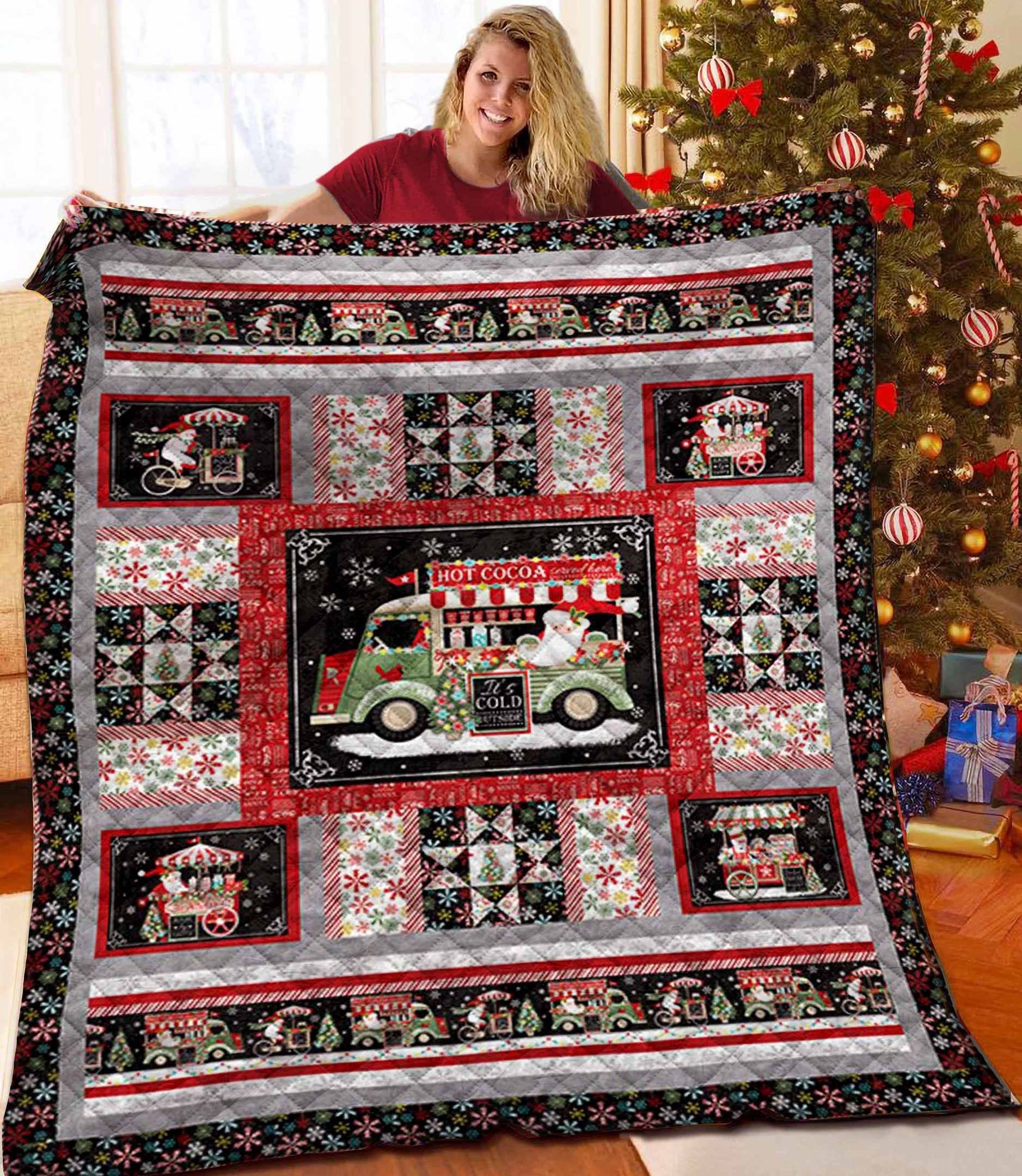 Christmas Quilt Blanket Bbb061140Ht