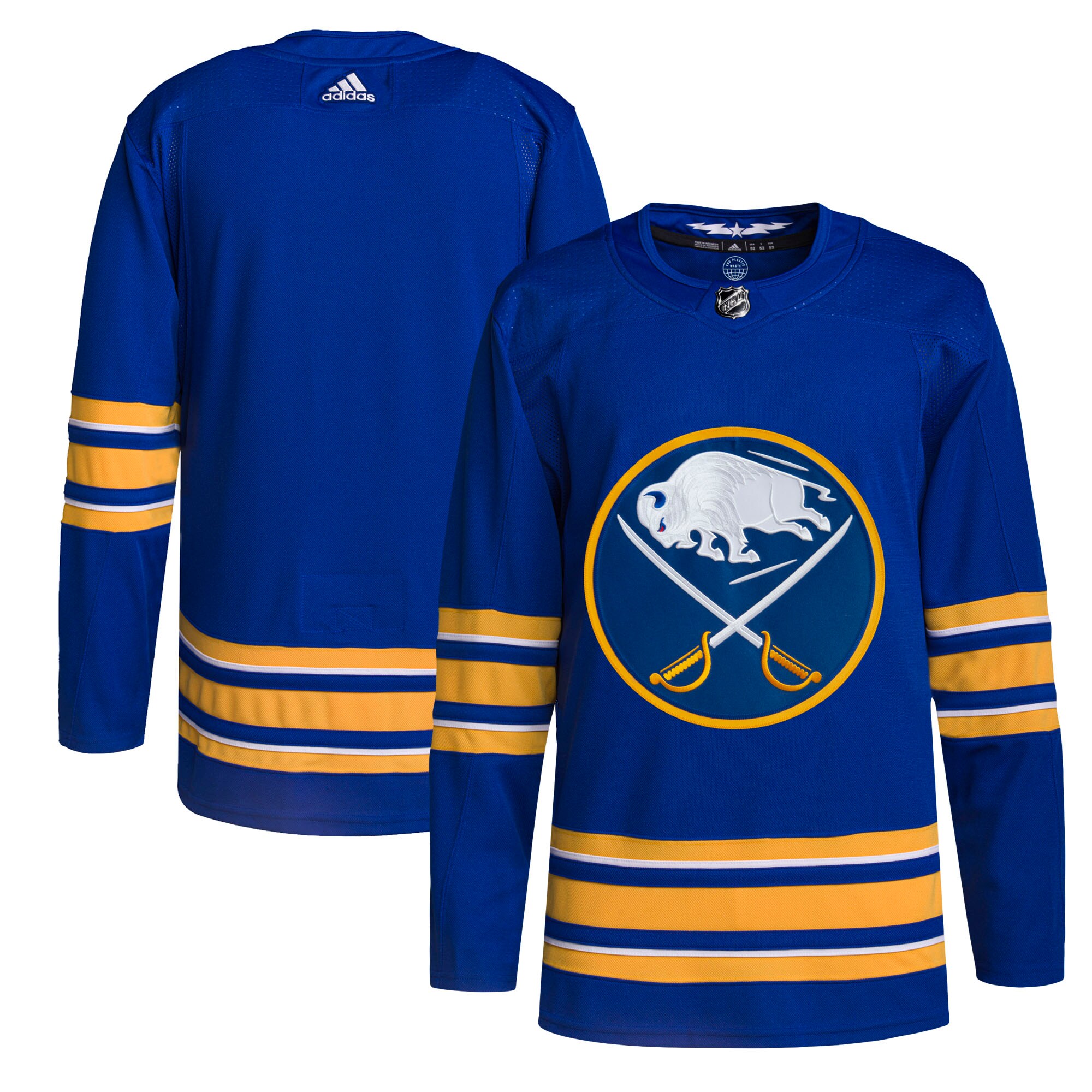 Men's Buffalo Sabres adidas Royal Home Authentic Pro Jersey