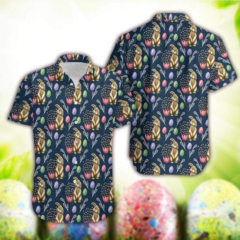 Shop from 1000 unique Hawaiian Aloha Shirts Happy Easter Day Bunny Pattern 1103DH