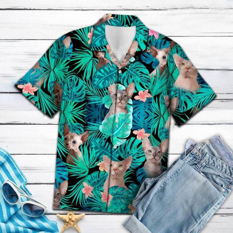 Artsyhomes Bambino Green Tropical Hawaiian Ha46569