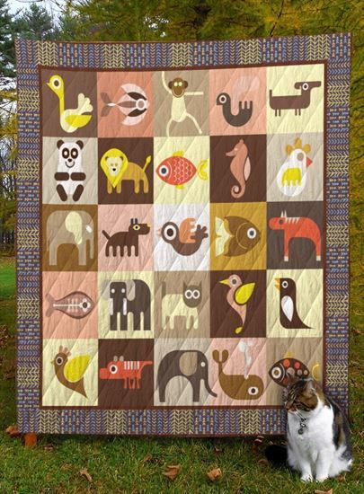 Animal MMC51223 Quilt Blanket