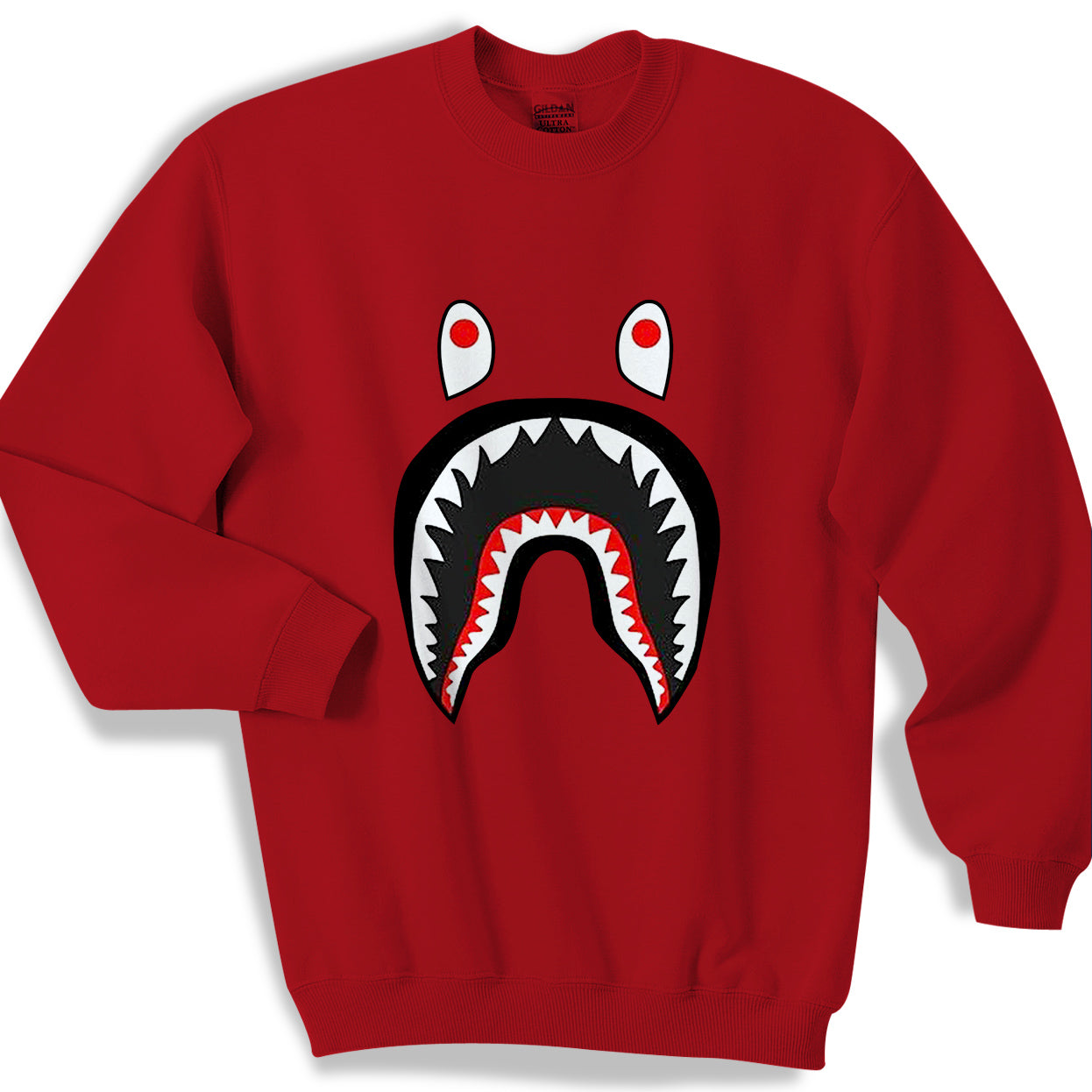 Shark Camo Sweater Sweatshirt