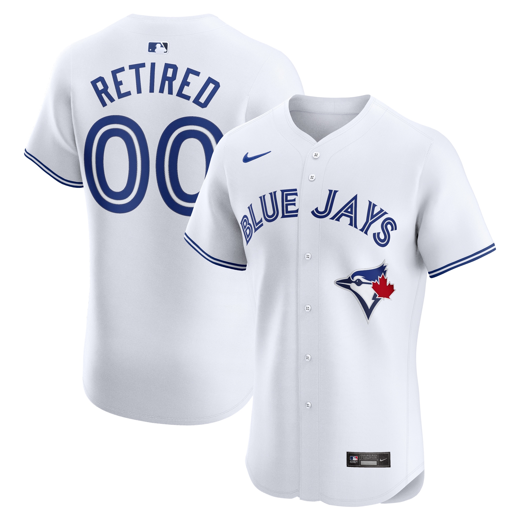 Toronto Blue Jays Home Elite Pick-A-Player Retired Roster Jersey – White