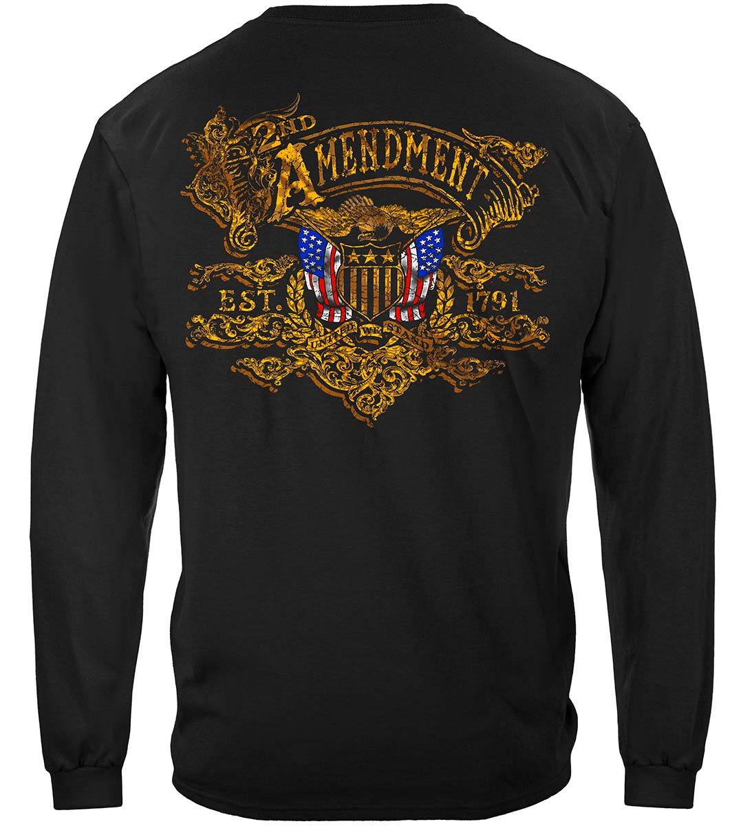 2nd Amendment Gold Vintage Premium Long Sleeves