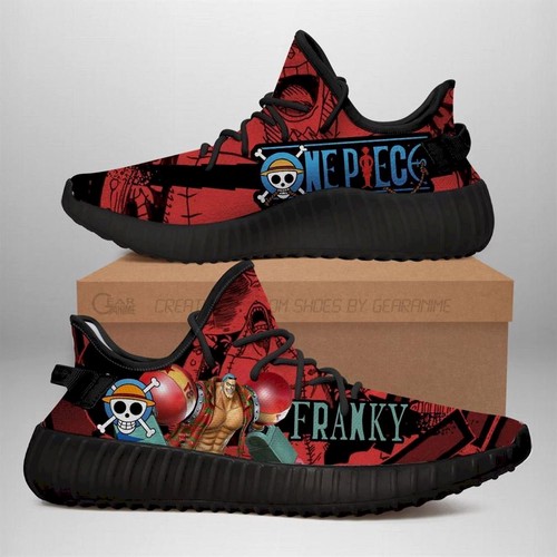 Best Franky Yz Sneakers One Piece Anime Shoes Yeezy Sneakers Shoes