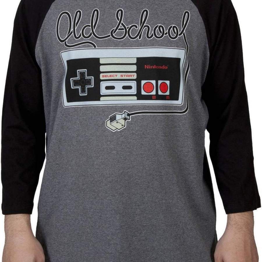 Nintendo Controller Baseball Shirt