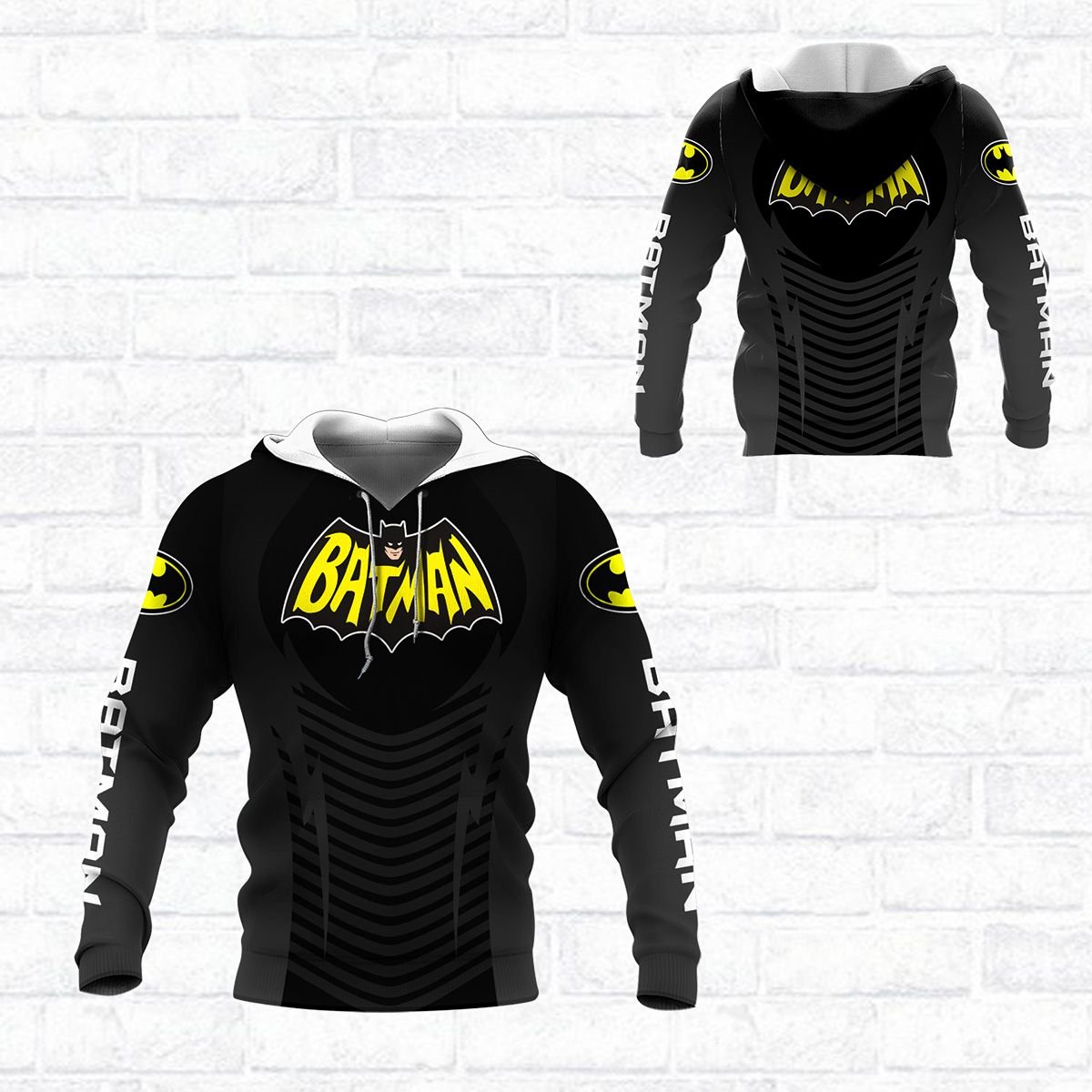 3D All Over Printed Batman Pvt-Hl Shirts Ver 1 (Black)