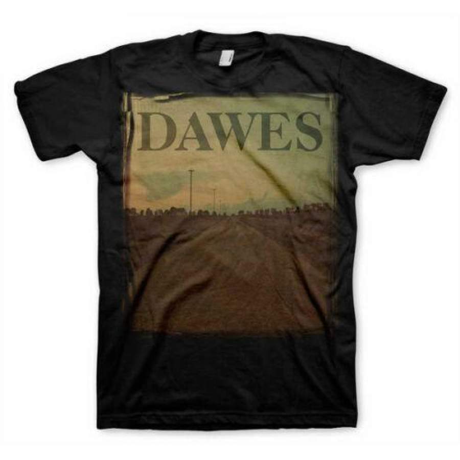 Dawes LONG ROAD Men’s Black T-Shirt