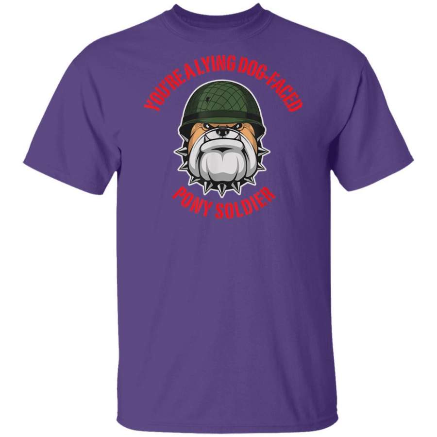 Lying dog-faced pony soldier Men T-Shirt