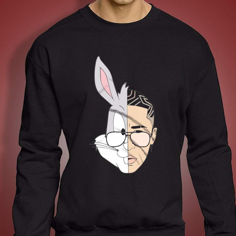 The Books Bunny Looney Toons Men’S Sweatshirt